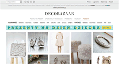 Desktop Screenshot of decobazaar.com